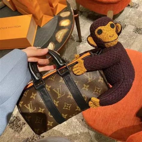 lv m80118|Louis Vuitton Keepall XS Monkey .